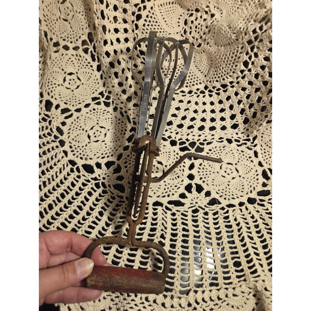 Antique Egg Beater Decor